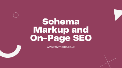 Schema Markup and On-Page SEO