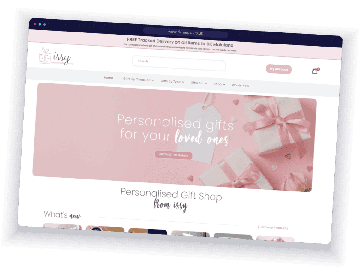 personalised gift website